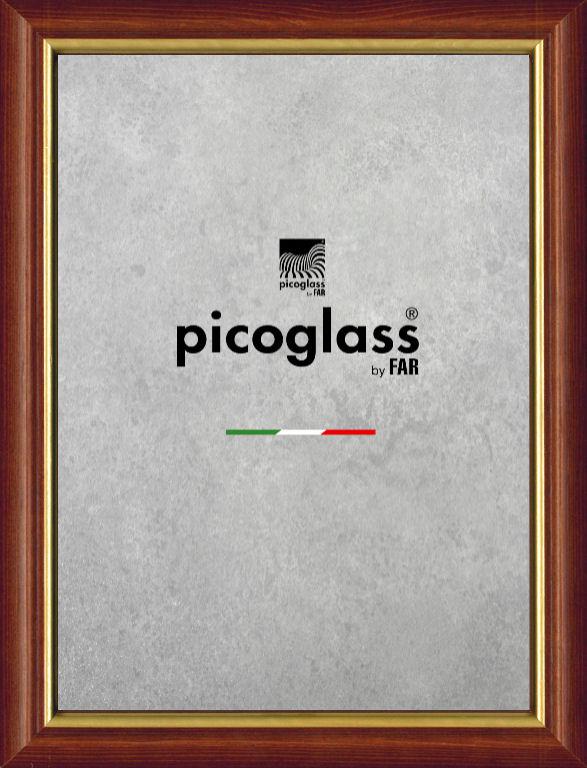 Cornice Haring noce filo oro